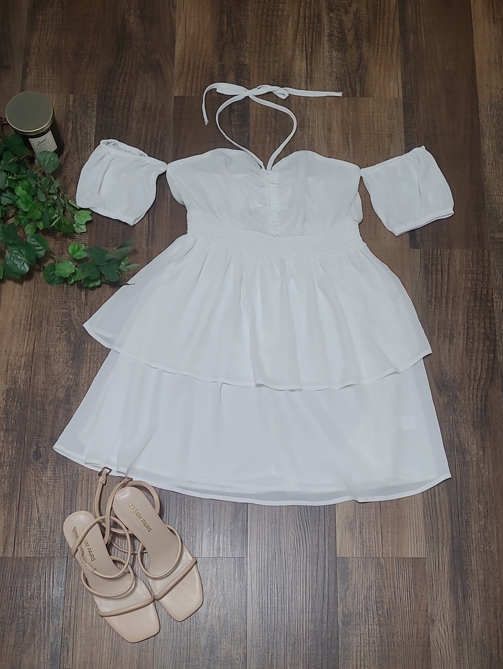 Magnolia Boutique Off-The-Shoulder Mini Dress